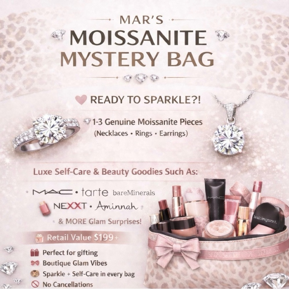 💎🎀 MAR’S MOISSANITE MYSTERY BAG 🎀💎